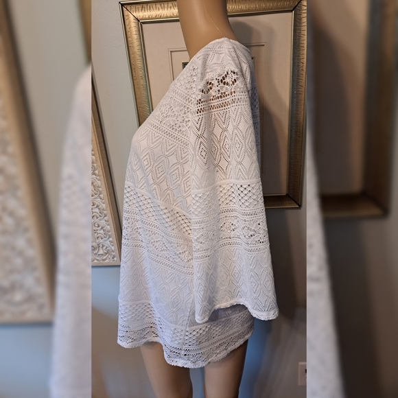 Dana Buchman crochet type top Medium - Picture 4 of 12